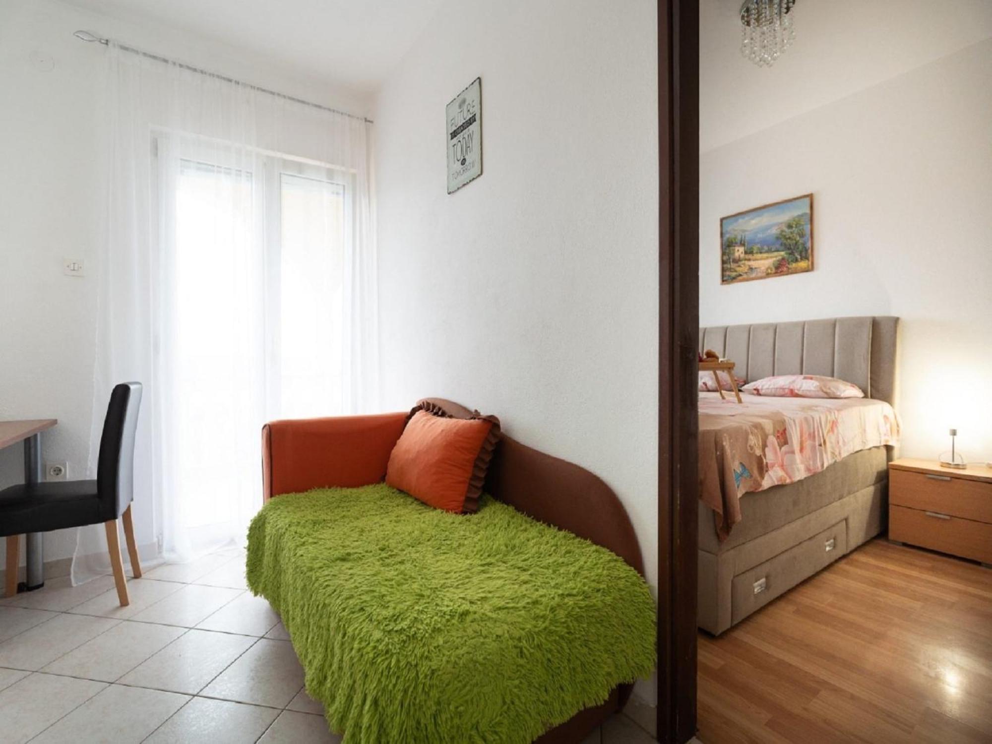 Apartments Milic - One Bedroom Apartment With Sea View And Terrace Ґорні Карин Екстер'єр фото